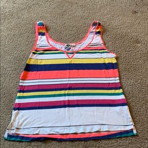 Roxy stripped summer tank top